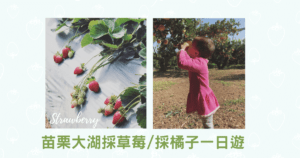 Read more about the article 苗栗大湖採草莓一日遊 ｜採橘子 ｜沐莯小館義式餐館 ｜中部親子景點