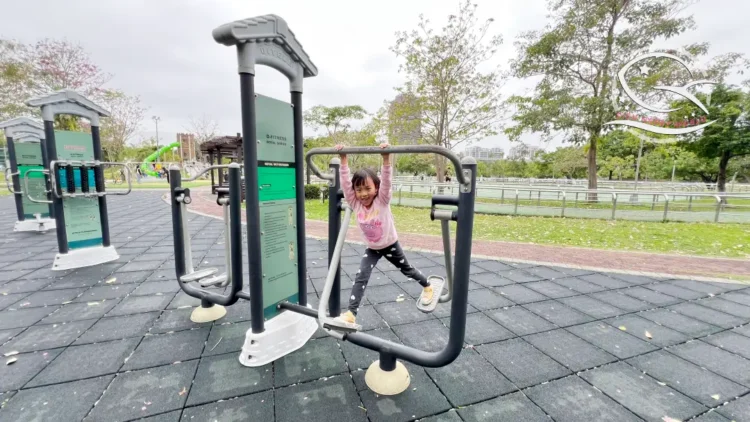 台中親子景點推薦，可以待一整天的公園：南興公園必玩共融遊戲場＆戶外野餐、慶生好選擇 Ⅰ 米奇樹、落雨松打卡景點IMG  x