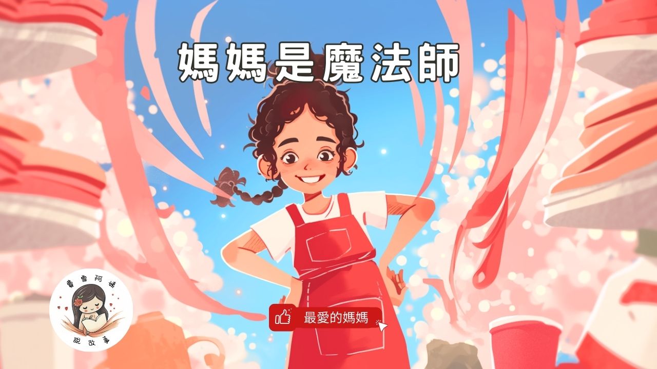Read more about the article 睡前故事《媽媽是魔法師》原創故事｜兒童故事繪本｜幼兒睡前故事｜童話故事