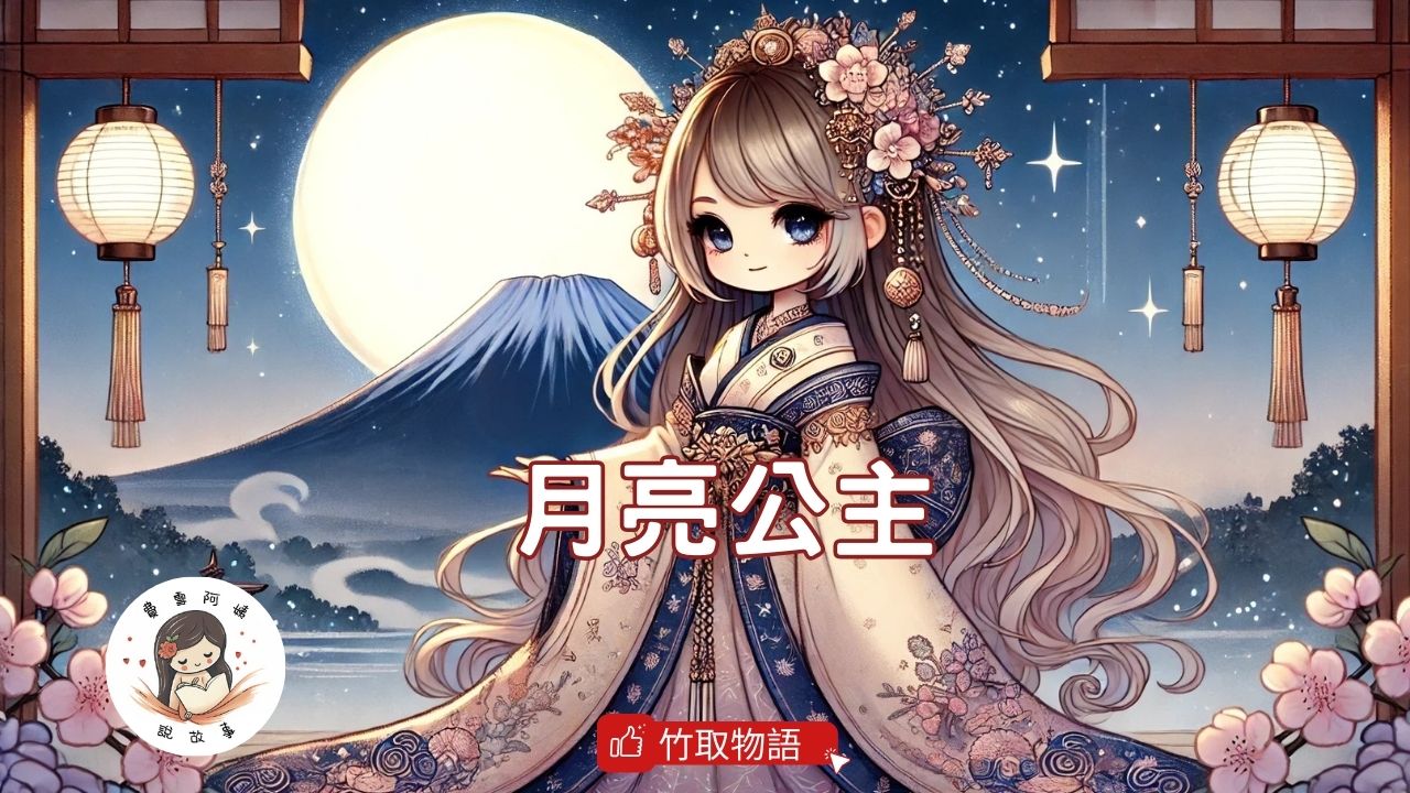 Read more about the article 睡前故事《月亮公主》 神秘與敬畏｜親情與離別｜日本文學｜幼兒睡前故事｜竹取物語