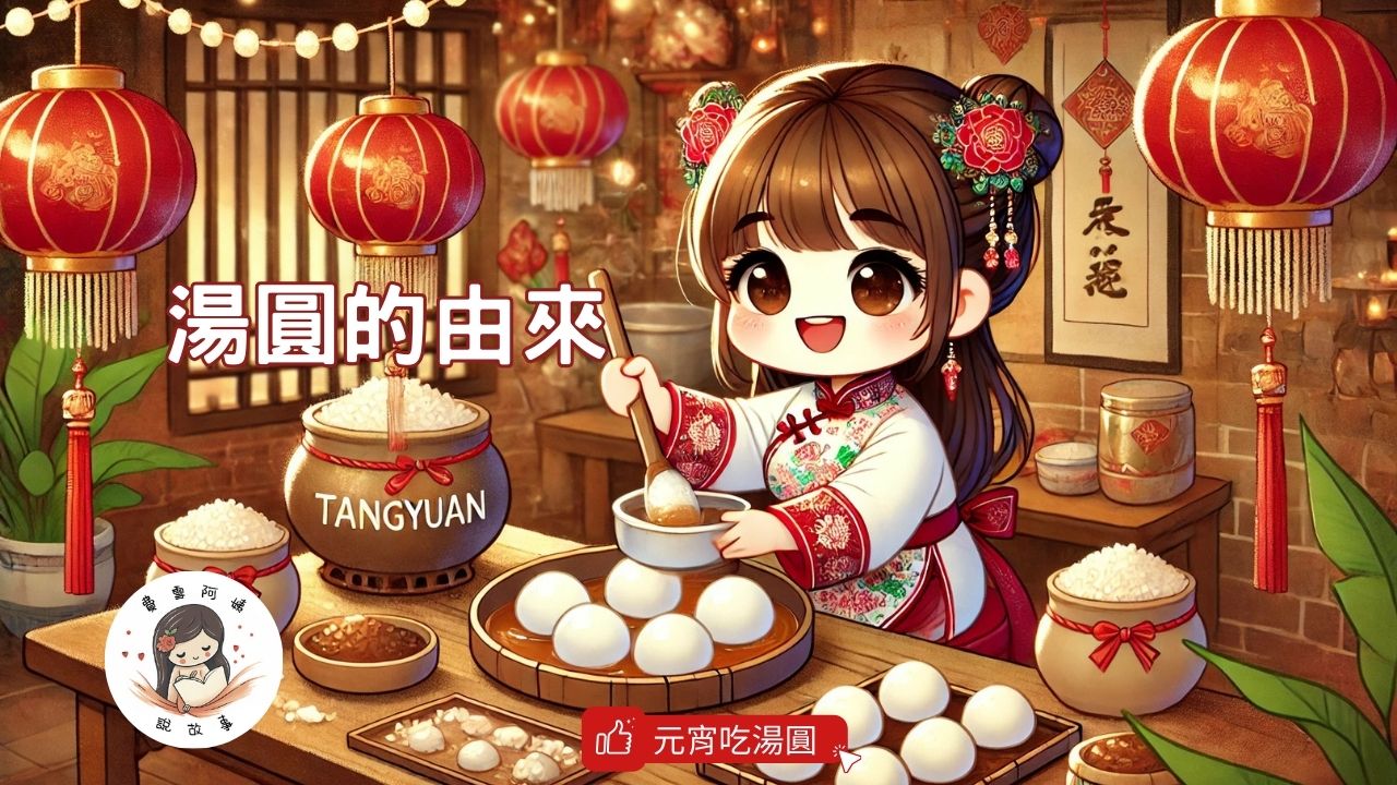 You are currently viewing 睡前故事 《湯圓的由來》 中國年新春故事｜元宵吃湯圓｜善良助人｜原創故事