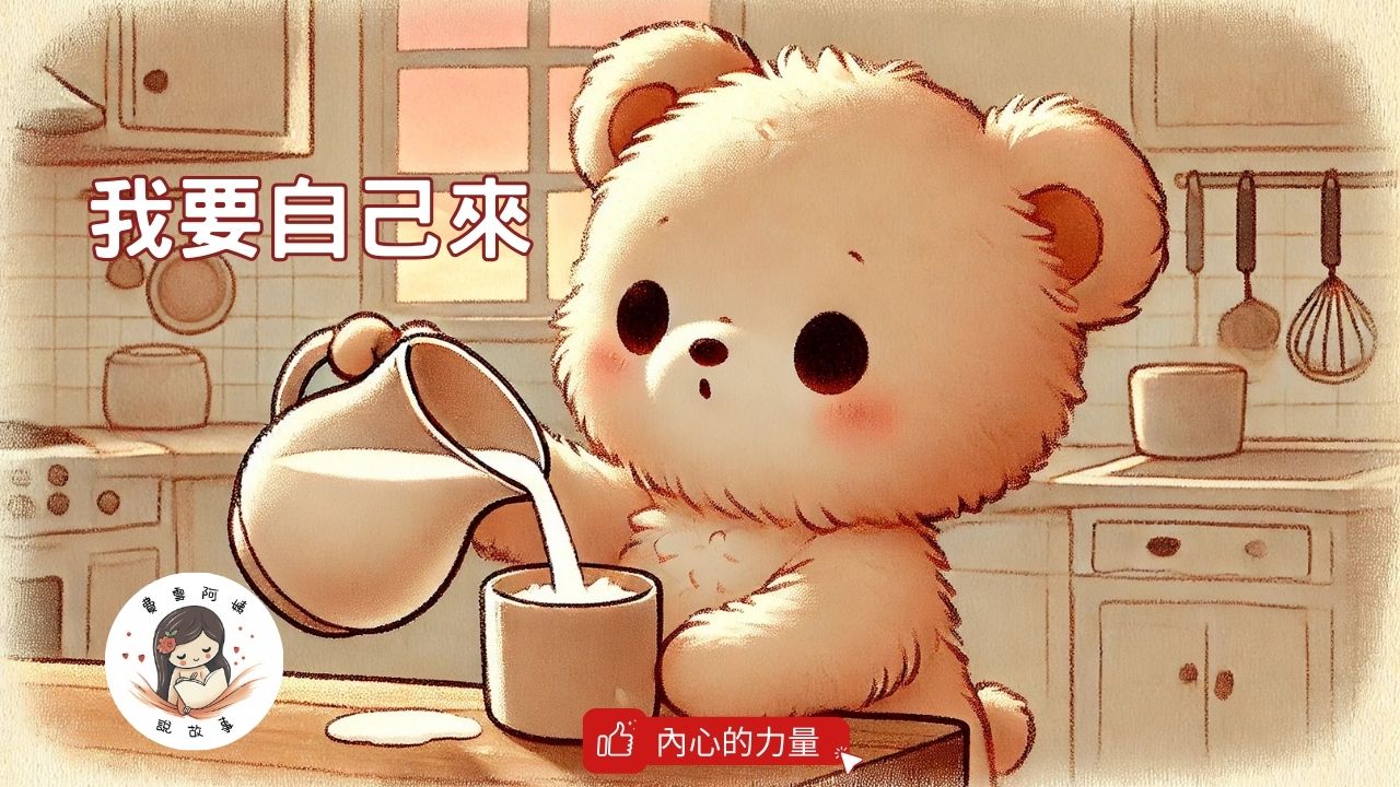 Read more about the article 睡前故事《我要自己來》父母放手不干預｜長出內心的力量｜勇於嘗試與學習｜原創故事