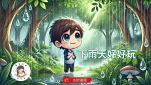 Read more about the article 睡前故事《下雨天好好玩》水的循環｜ 不同視角與水一塊玩｜原創故事