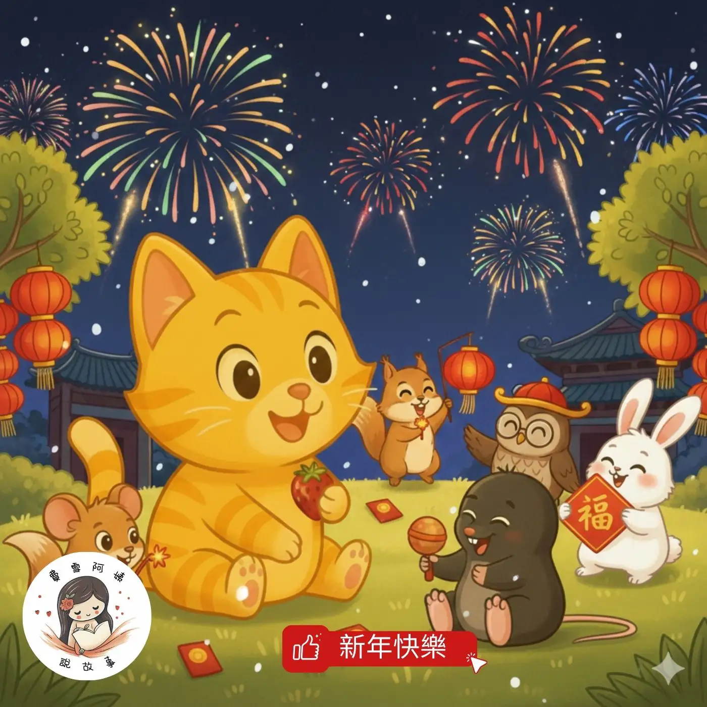 ［會員專屬］SE《森林的新年：琪琪的驚喜鬧鐘》