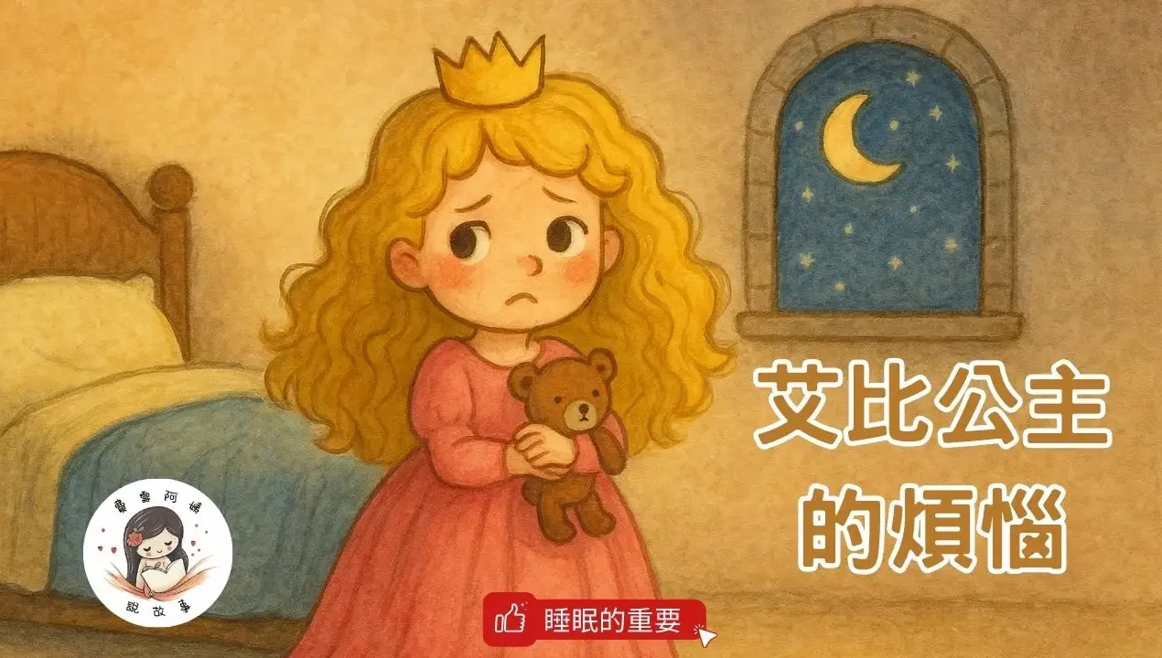 睡前故事《艾比公主的煩惱》 生活自理｜認識身體｜睡眠的重要