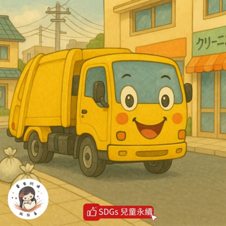 睡前故事 EP110 《嘟嘟垃圾車的一天》 垃圾分類｜感恩市井小英雄｜SDGs 兒童永續發展目標