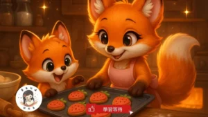 Read more about the article 睡前故事《小狐狸的香香餅乾》 品格教育｜學習等待｜與大自然學習