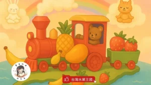 Read more about the article 睡前故事《台灣水果快樂號》 水果王國｜猜謎遊戲 ｜珍惜資源