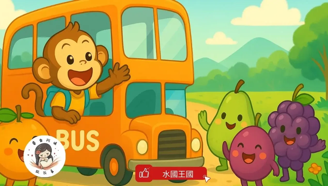 睡前故事《台灣水果快樂號2》 水果王國｜猜謎遊戲 ｜珍惜資源 ｜原創故事
