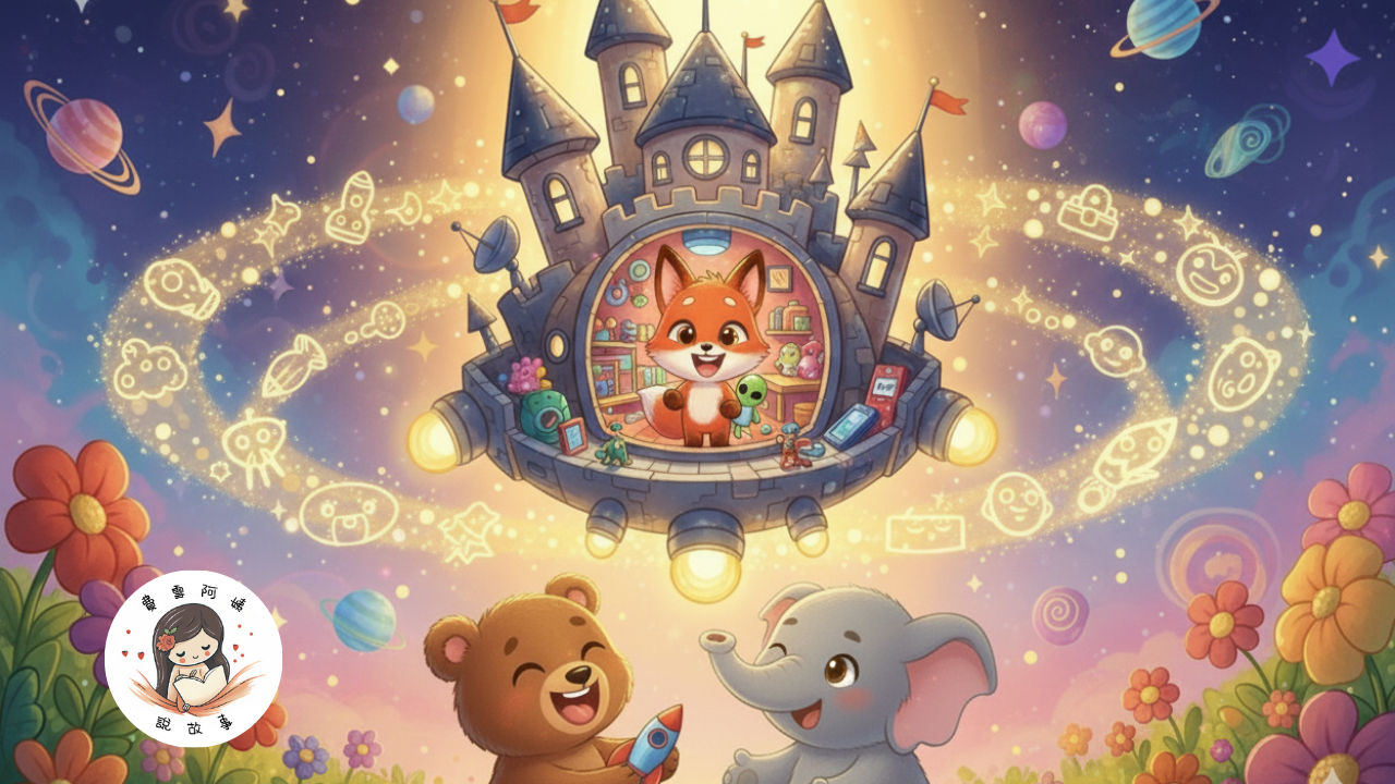 Read more about the article 睡前故事《分享的魔法》滿足互助｜社交生活｜原創故事