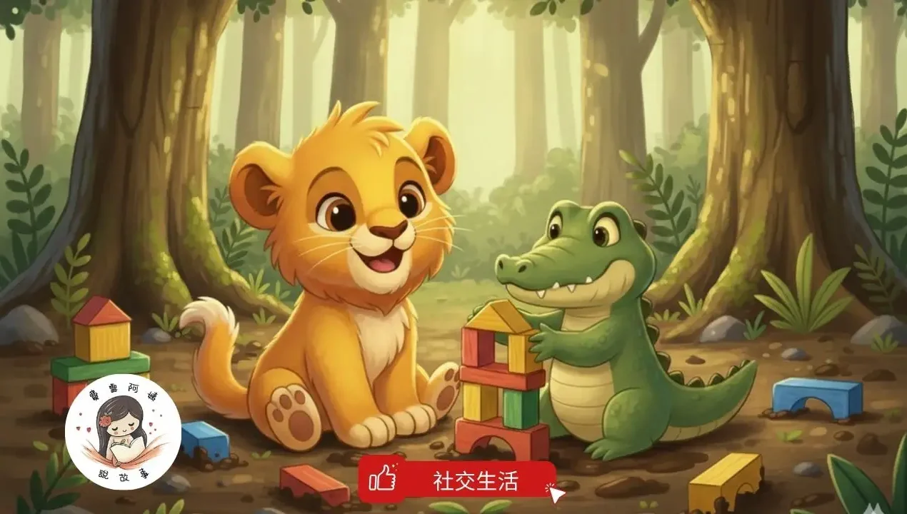 睡前故事《積木大作戰》社交生活｜品格教育｜情緒素養