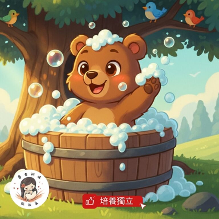 睡前故事 EP131 《第一次自己洗澡》生活習慣養成｜認識身體 ｜培養獨立