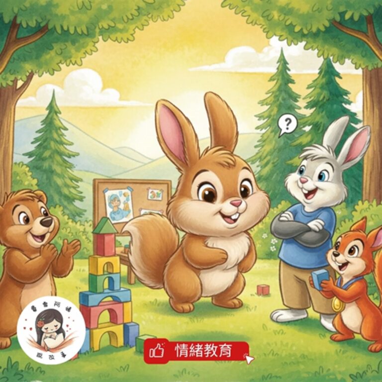 睡前故事 EP135 《蹦蹦學會輸和贏》 情緒教育|自我認同 |同理心與友誼