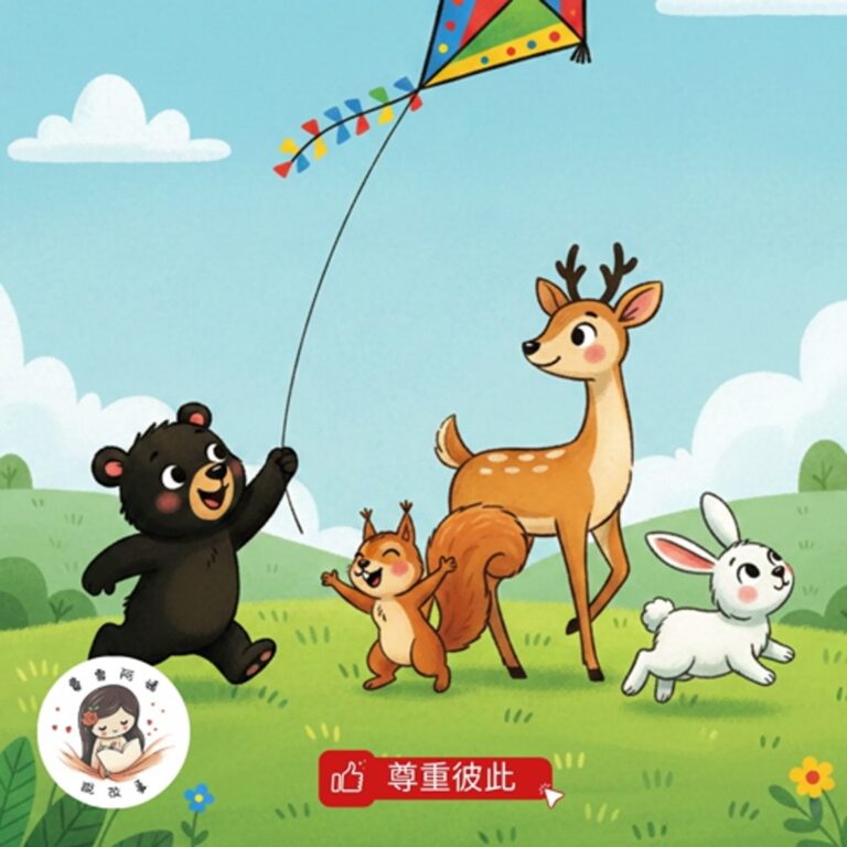 睡前故事 EP136 《小熊學會說「請」》 禮貌教育｜尊重彼此 ｜社交生活