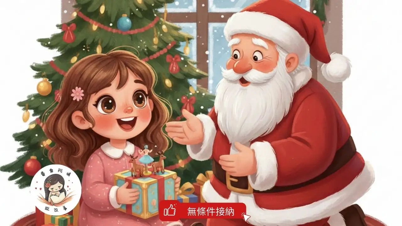 Read more about the article 睡前故事《聖誕老公公出任務 》教孩子建立自我價值與自信 | 費雪阿姨說故事