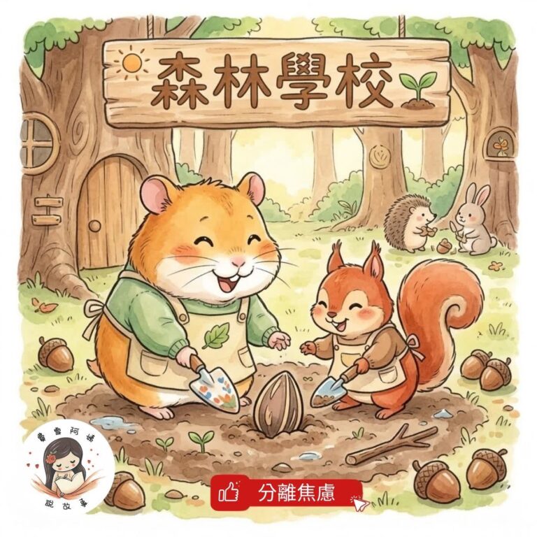 睡前故事 EP147《勇氣種子》 上學故事|分離焦慮|社交生活