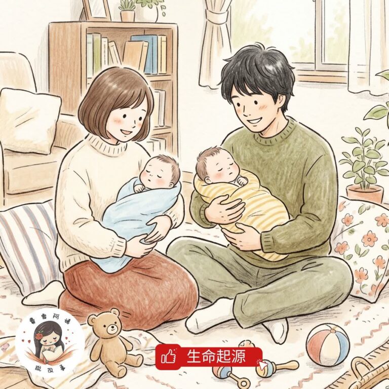 睡前故事 EP153 《媽媽懷孕了 》 生命教育|雙胞胎故事|混血兒故事|嬰兒出生故事