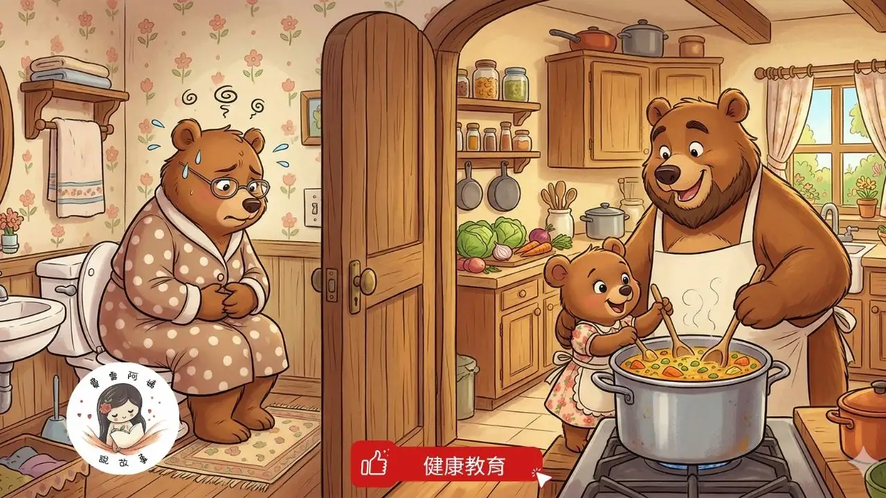 Read more about the article EP151《肚子痛痛的》忙碌媽媽的消化危機！｜健康教育：多喝水、多吃蔬菜、不挑食｜親情故事