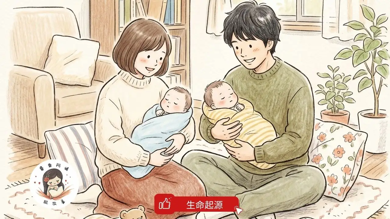 Read more about the article 睡前故事 EP153 《媽媽懷孕了 》 生命教育｜雙胞胎故事｜混血兒故事｜生命的誕生