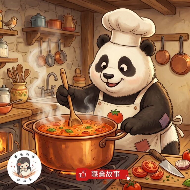 睡前故事 EP159 《用食物做出愛》— 熊貓爸爸的廚師故事|爸爸去上班系列4