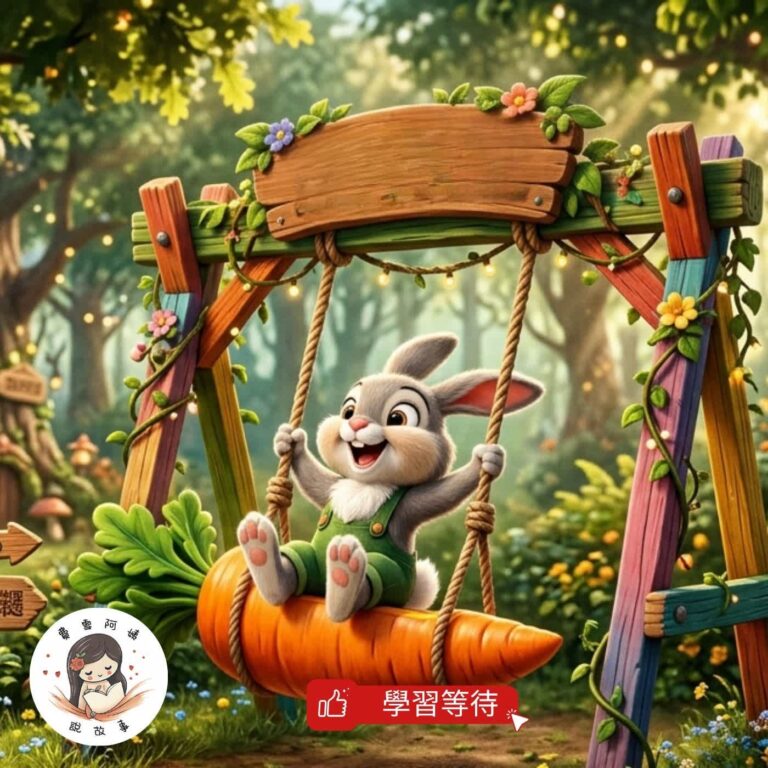 睡前故事 EP162《紅蘿蔔鞦韆》學習等待｜社交生活｜常規學習 ｜品格教育
